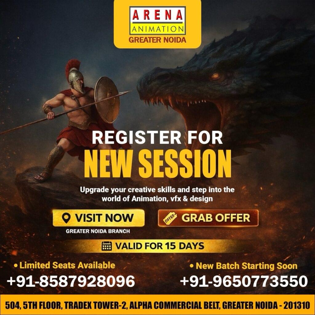 Arena Animation – Leading Animation Training Institute in Noida & Greater Noida